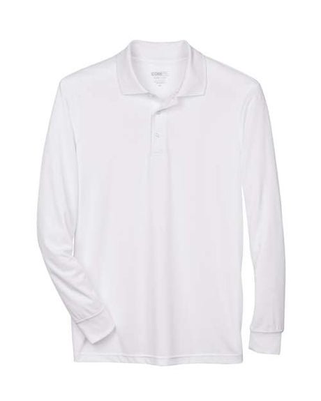 CORE365 Men's Pinnacle Performance Long Sleeve Piqué Polo
