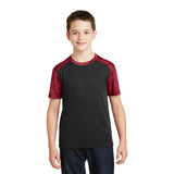 Sport-Tek® Youth CamoHex Colorblock Tee