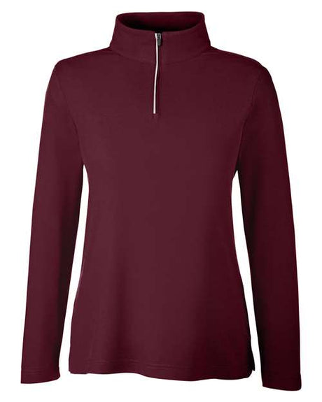 Women's Fusion ChromaSoft Pique Quarter-Zip Pullover