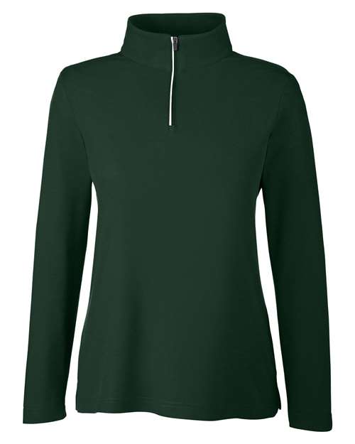 Women's Fusion ChromaSoft Pique Quarter-Zip Pullover