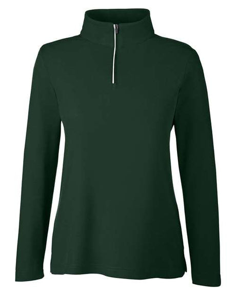 Women's Fusion ChromaSoft Pique Quarter-Zip Pullover