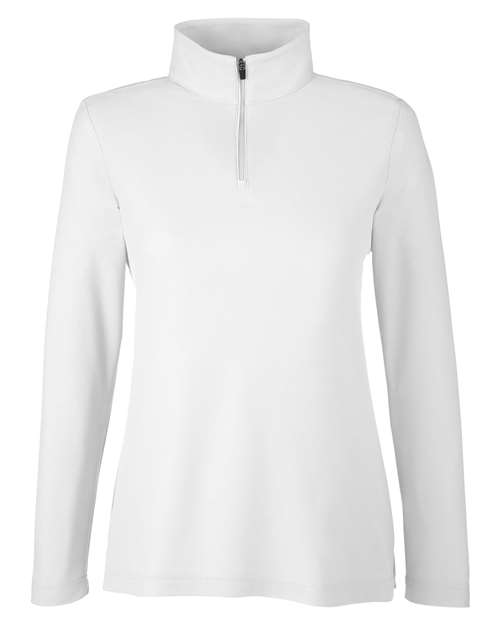 Women's Fusion ChromaSoft Pique Quarter-Zip Pullover