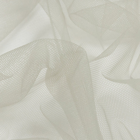 Soft Nylon Tulle - Drizzle Gray - Leonardo Collection
