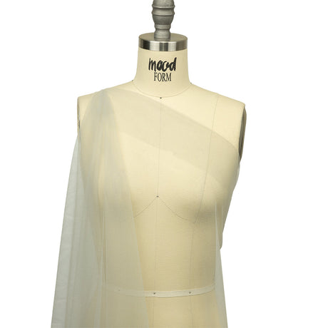 Soft Nylon Tulle - Drizzle Gray - Leonardo Collection