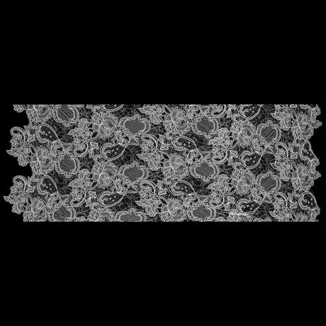 Couture Floral Lace - White