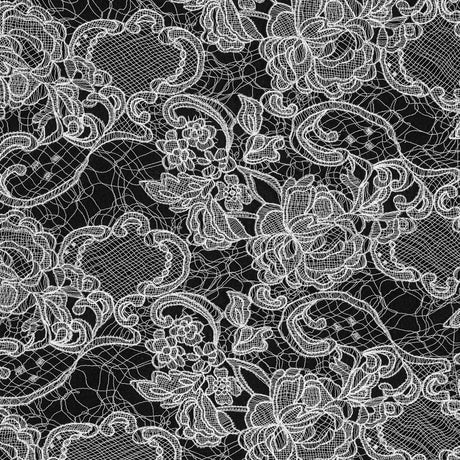 Couture Floral Lace - White