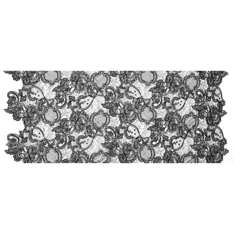 Couture Floral Lace - Black