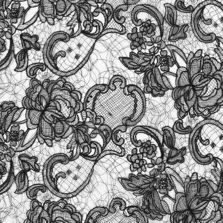 Couture Floral Lace - Black