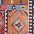 Multicolor Kilim Printed Canvas