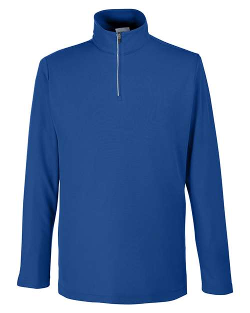 CORE365 Men's Fusion ChromaSoft Pique Quarter-Zip Pullover