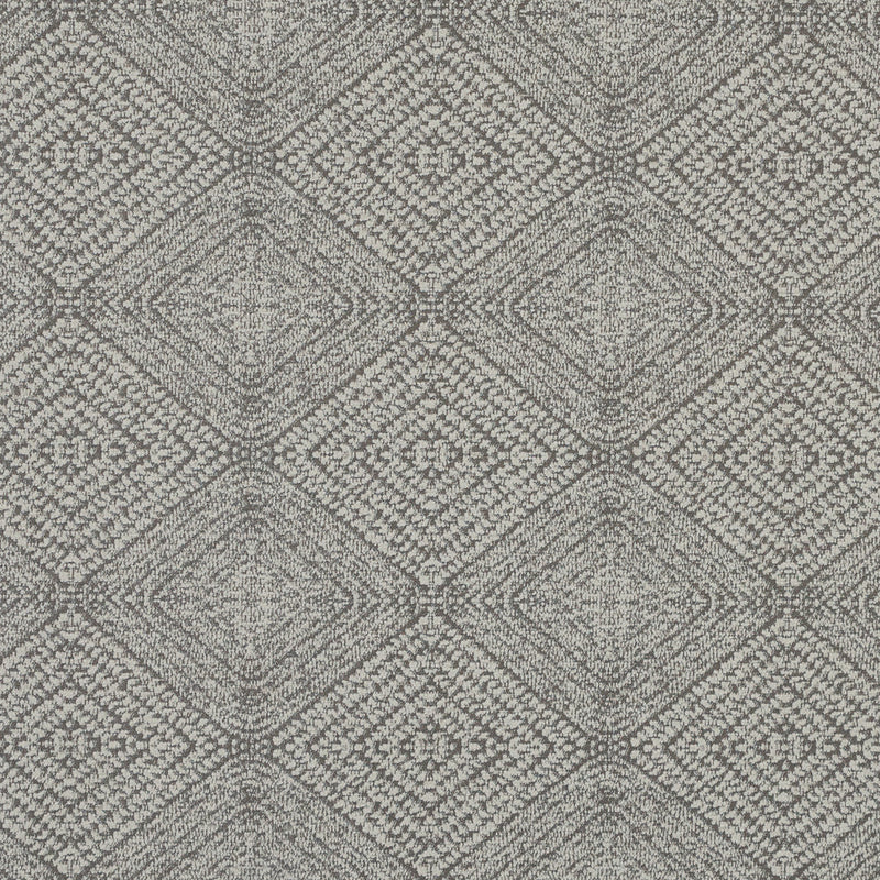 Shale Diamond Patterned Upholstery Chenille