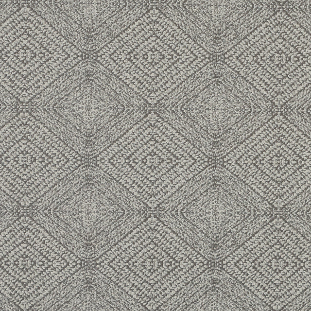 Shale Diamond Patterned Upholstery Chenille