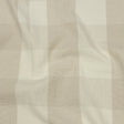 Beige and Cream Buffalo Check Linen and Cotton Woven