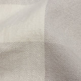 Fog and Cream Buffalo Check Linen and Cotton Woven