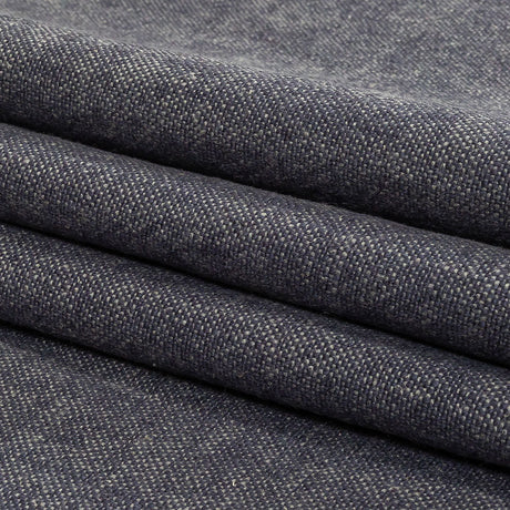 Indigo Rustic Cotton and Linen Woven