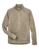 Devon & Jones Unisex Bristol Sweater Fleece Quarter-Zip Pullover