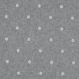 Fog Sheer Embroidered Cotton and Polyester Voile