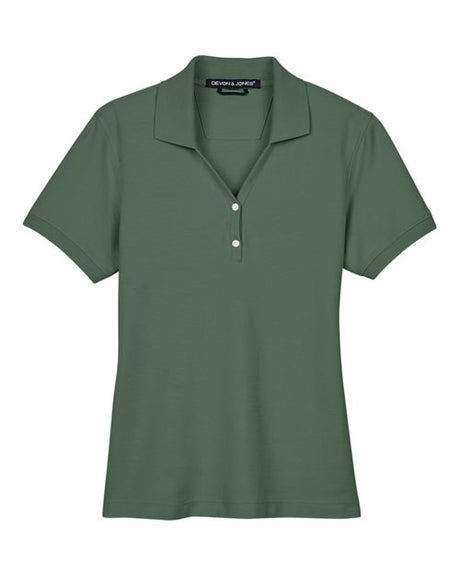Devon & Jones Women's Pima Piqué Polo