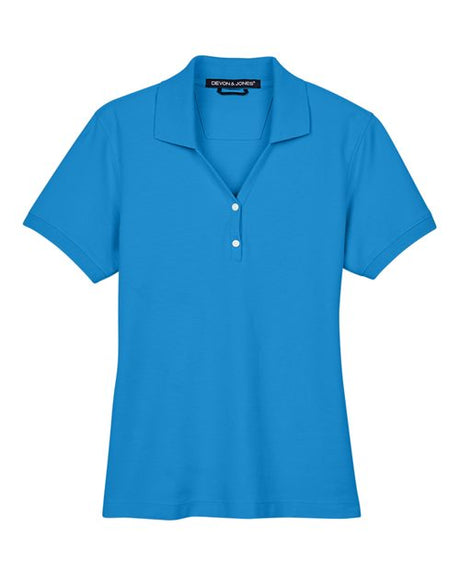 Devon & Jones Women's Pima Piqué Polo
