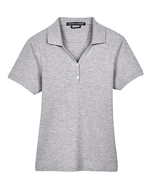 Devon & Jones Women's Pima Piqué Polo