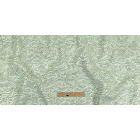 Seaglass Diamond Patterned Upholstery Chenille
