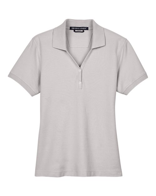 Devon & Jones Women's Pima Piqué Polo