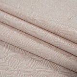 Blush Diamond Patterned Upholstery Chenille