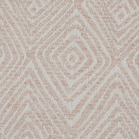 Blush Diamond Patterned Upholstery Chenille