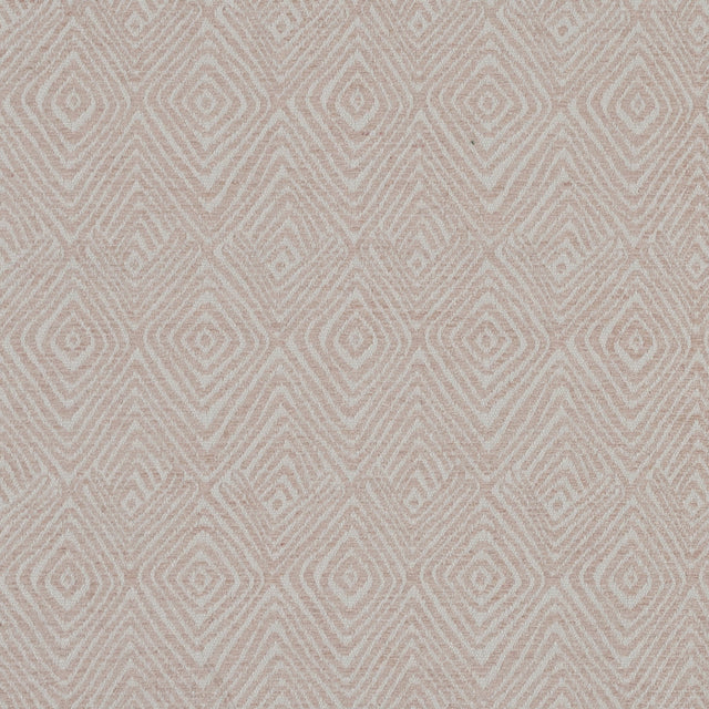 Blush Diamond Patterned Upholstery Chenille