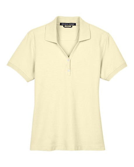 Devon & Jones Women's Pima Piqué Polo