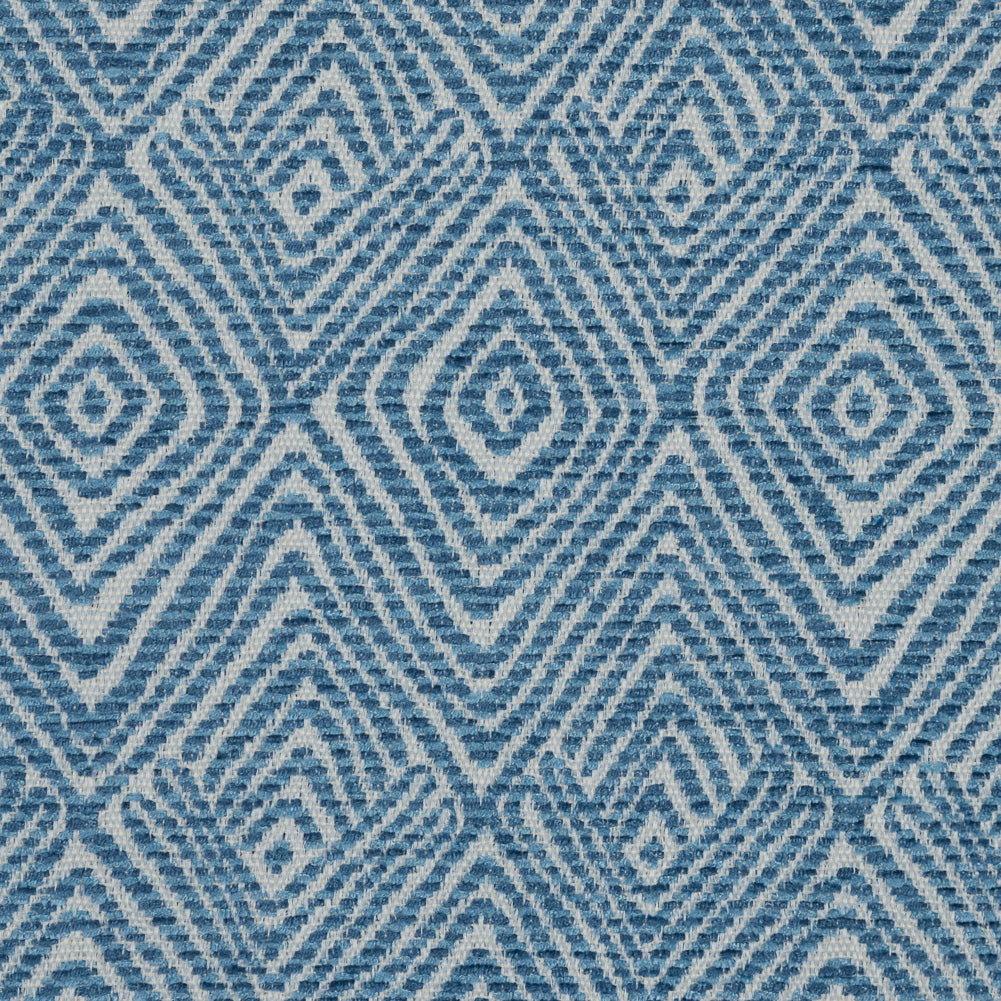 Blue Jay Diamond Patterned Upholstery Chenille