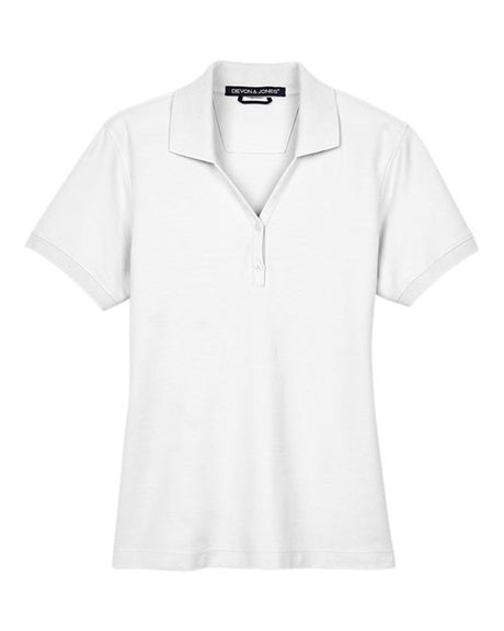 Devon & Jones Women's Pima Piqué Polo