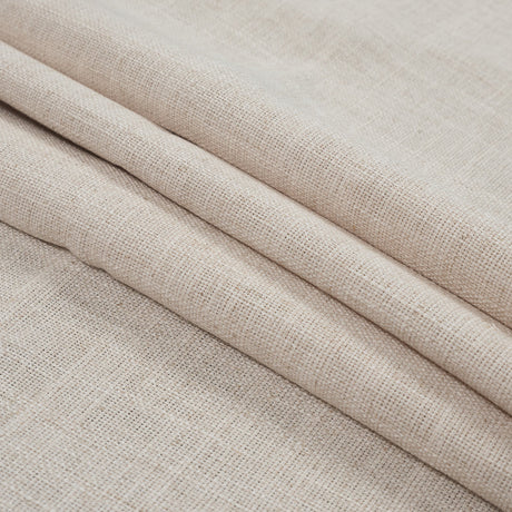 Natural Polyester Basketwoven Tweed