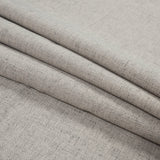 Silver and Beige Polyester Basketwoven Tweed