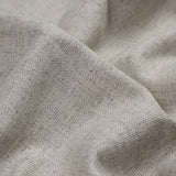 Silver and Beige Polyester Basketwoven Tweed