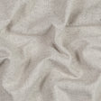 Silver and Beige Polyester Basketwoven Tweed
