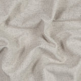 Silver and Beige Polyester Basketwoven Tweed
