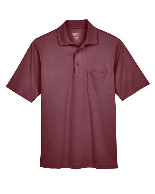 CORE365 Men's Origin Performance Piqué Polo with Pocket