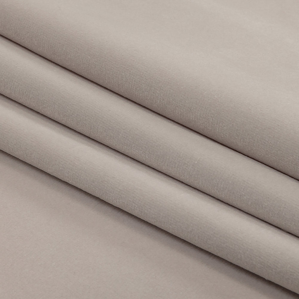 Dove Creamy Polyester Velvet