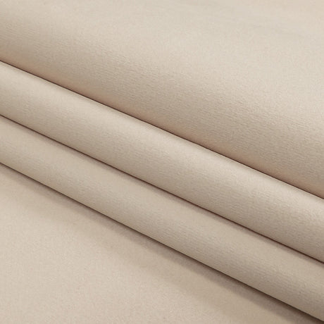 Sandshell Creamy Polyester Velvet
