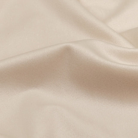 Sandshell Creamy Polyester Velvet