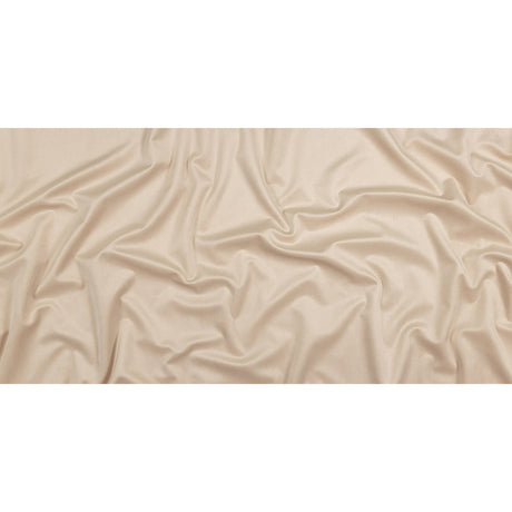 Sandshell Creamy Polyester Velvet