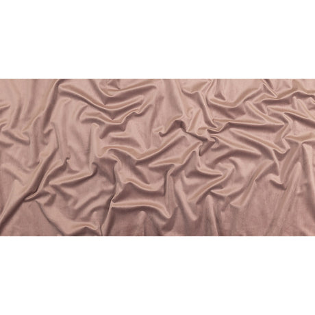 Boysenberry Creamy Polyester Velvet