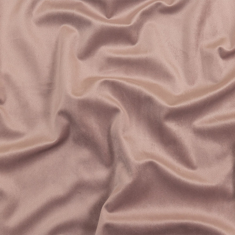 Boysenberry Creamy Polyester Velvet
