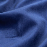 Sodalite Blue Creamy Polyester Velvet