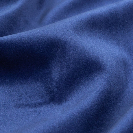 Sodalite Blue Creamy Polyester Velvet