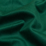 Hunter Green Creamy Polyester Velvet