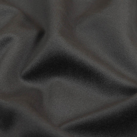 Charcoal Creamy Polyester Velvet