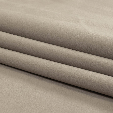 Mink Creamy Polyester Velvet