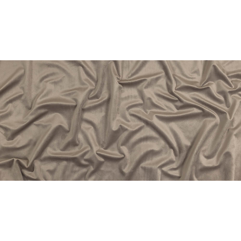 Mink Creamy Polyester Velvet